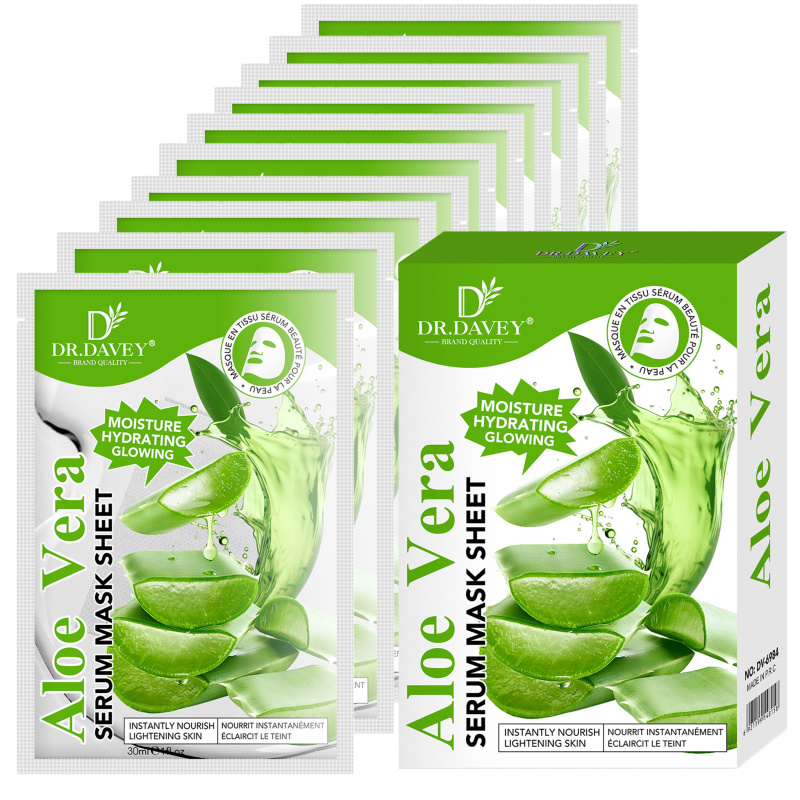 แผ่นมาส์กหน้าว่านหางจระเข้ บำร - Aloe Vera Pot บทวิจารณ์และราคา