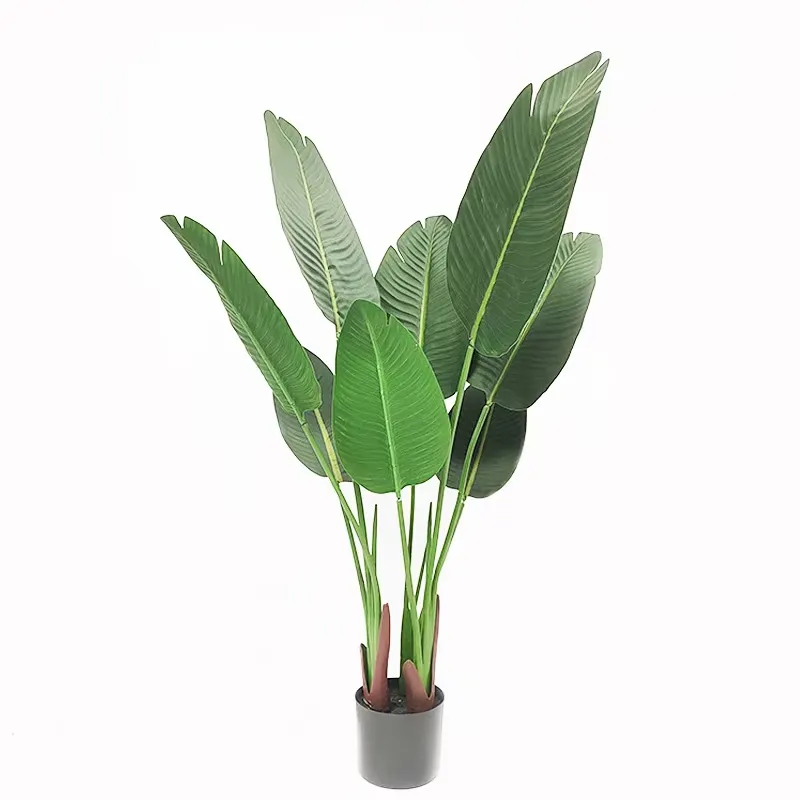 ต้นไม้ประดิษฐ์สีเขียว Yu50 ตกแ - Bird Paradise Strelitzia บทวิจารณ์และราคา