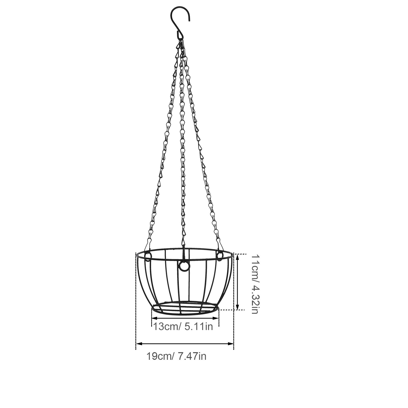 ตะกร้าแขวนต้นไม้ ตะกร้าเหล็กทร - Spider Plant Hanging บทวิจารณ์และราคา